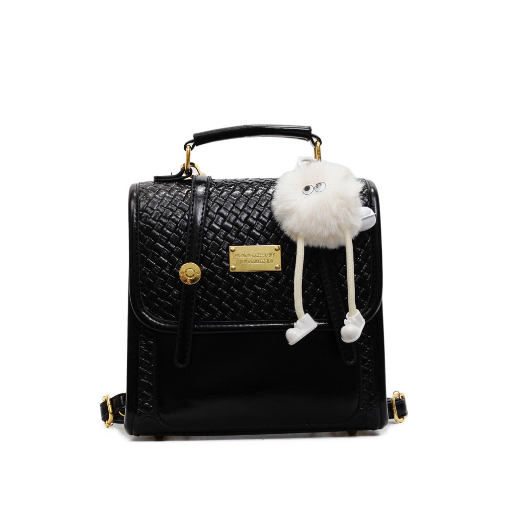 Cross-border backpack women's fashion versatile niche design sense 2025 new trend Korean version messenger bag travel backpack