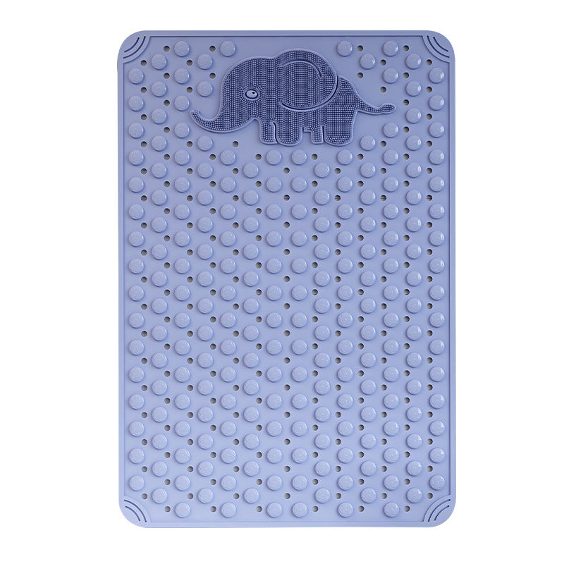 Bathroom non-slip mat, shower house children's anti-drop foot mat, bathroom bath mat, environmentally friendly PVC massage floor mat