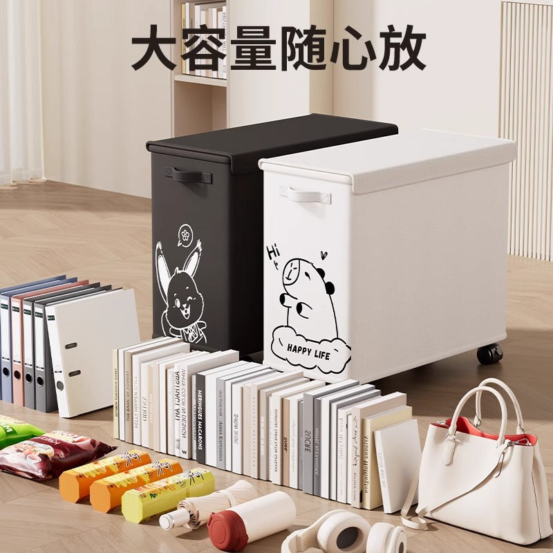 Office Storage Basket Under Table Station Removable Wheel Shelf Cart Dormitory Snack School Bag Storage Rack