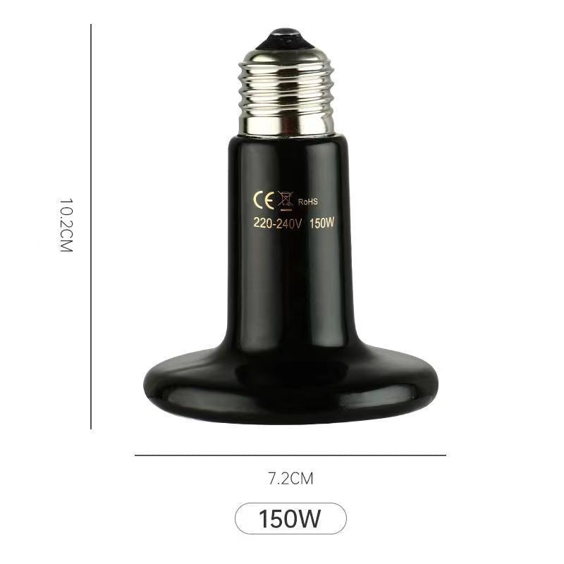 陶瓷加热灯爬宠宠物太阳灯加热爬虫陆龟蜥蜴保温灯泡鹦鹉温控夜灯
