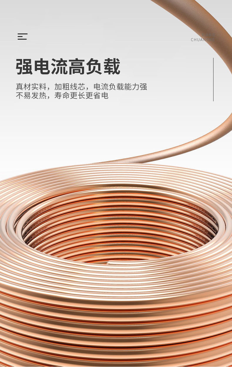 Production of national standard over-test oxygen-free copper RVVP shielded control wire flexible wire multi-strand copper 23456789 core tram