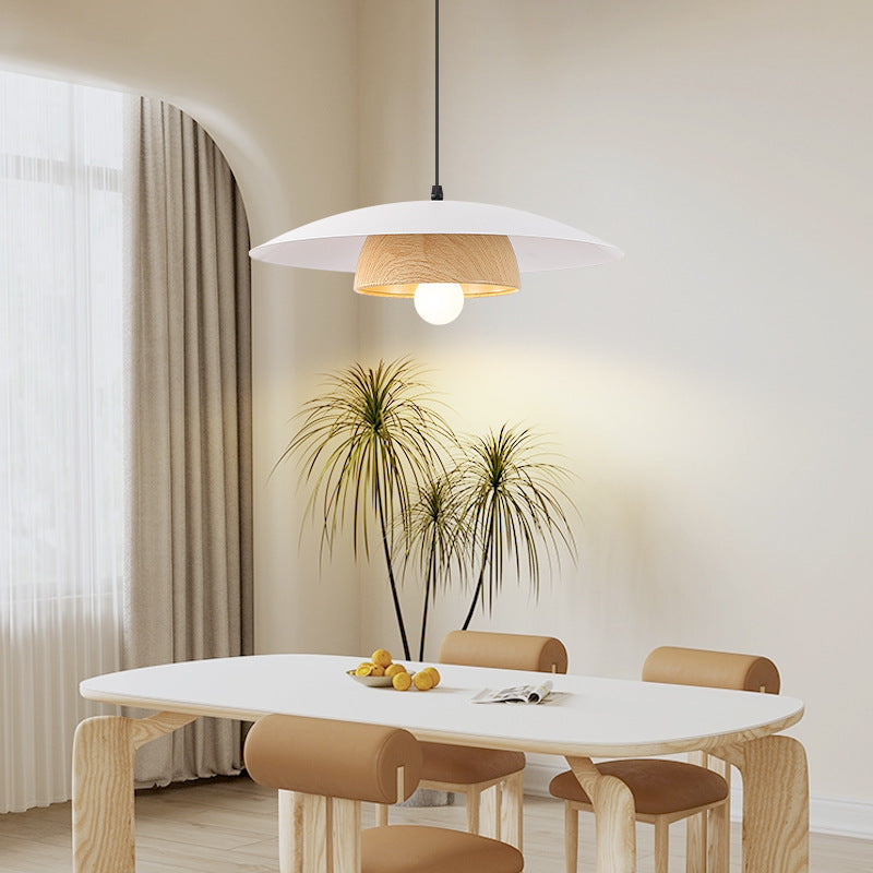 Medieval style walnut pattern chandelier modern simple living room dining room bedroom decorative lighting industrial style personalized lighting
