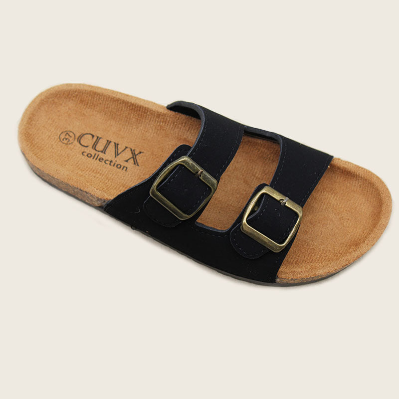 Summer Soft-soled Women's Shoes Birkenstocks Fashion Leather Buckle Women's Spot Wholesale Shoes