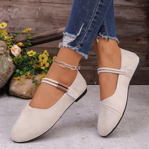 Exportflatsflats women's springnew arrivalfrenchretro gentle fairy style mary jane women's shoes flats beanie shoes
