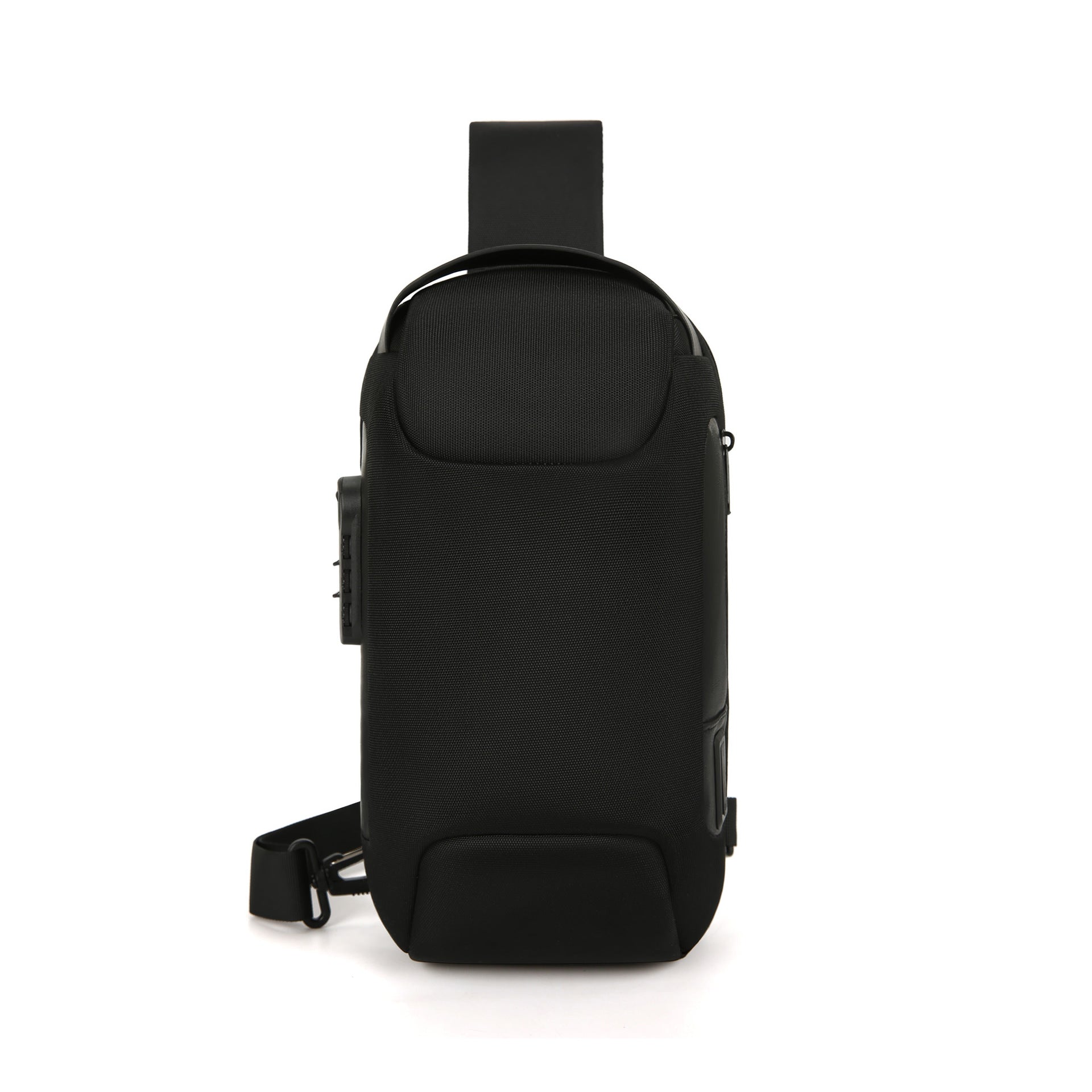 New simple large-capacity messenger bag sports car shape men's multi-functional backpack casual shoulder bag anti-theft breast bag