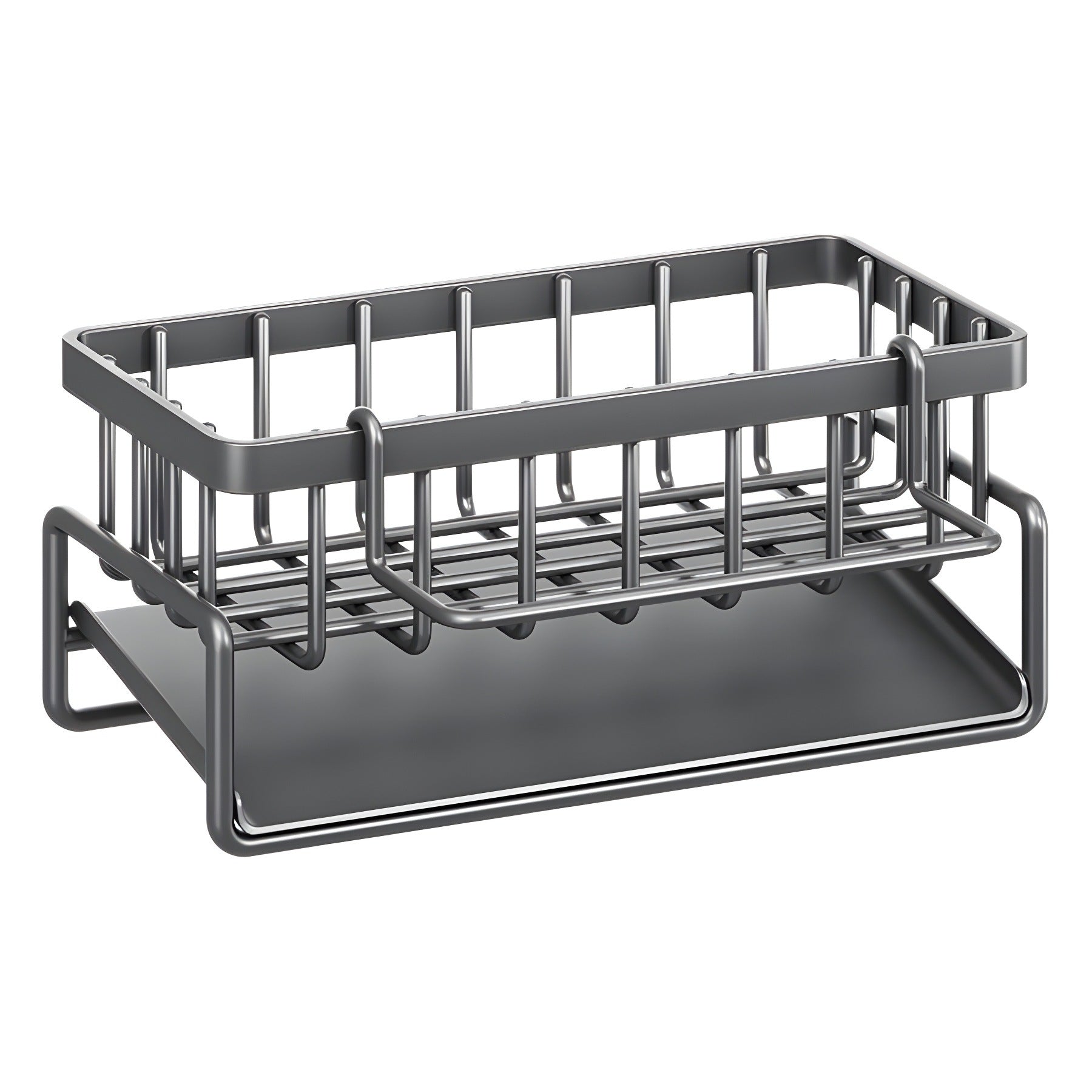 Rack Kitchen Shelf Sink Sink Drain Basket Faucet Dishcloth Sponge Storage Shelf Countertop