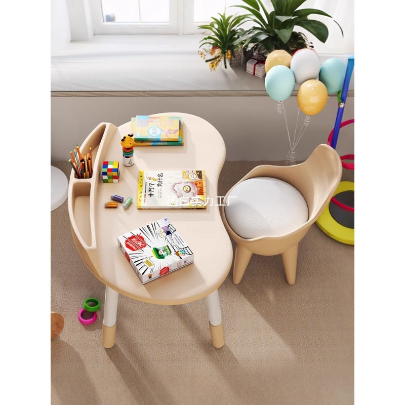 Children's Peanut Table Household Lifting Baby Learning Writing Table Kindergarten Early Education Table Chair Baby Reading Table