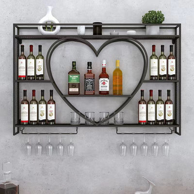 Bar wine rack hanging wall storage rack popular display rack liquor cabinet wine rack storage rack goblet