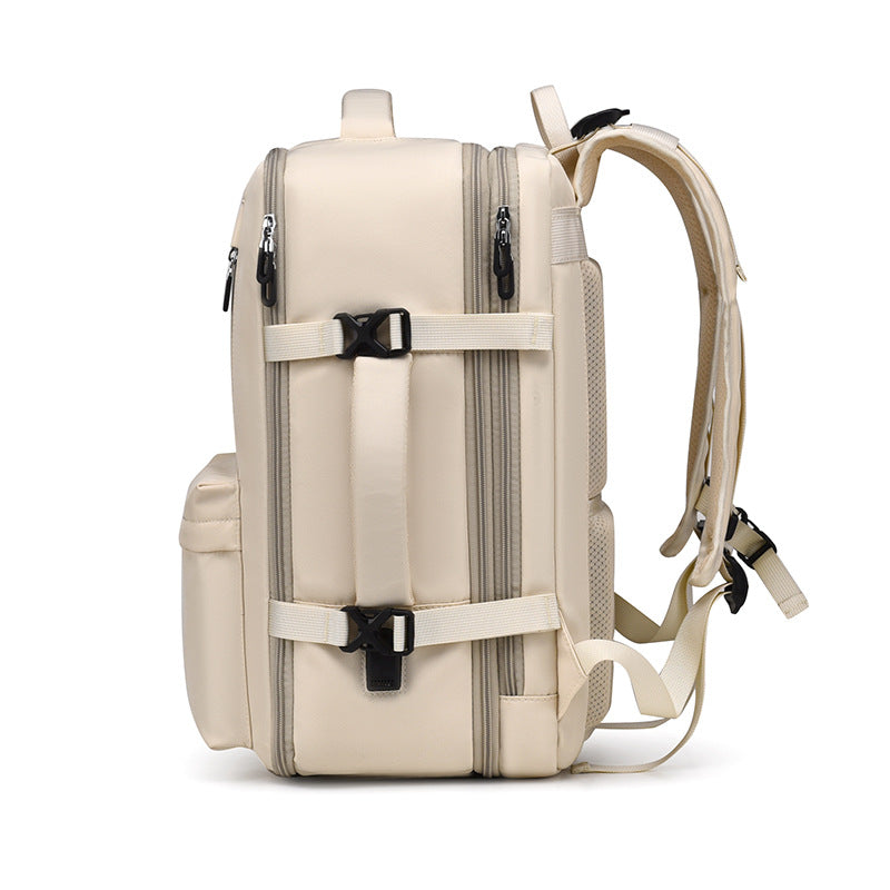 Cross-border fashion leisure travel expansion backpack large capacity lightweight backpack business commuter laptop bag