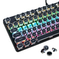 Meishang e-family 917 punk mechanical keyboard 87-key gaming keyboard office keyboard aliexpress ebay amazon