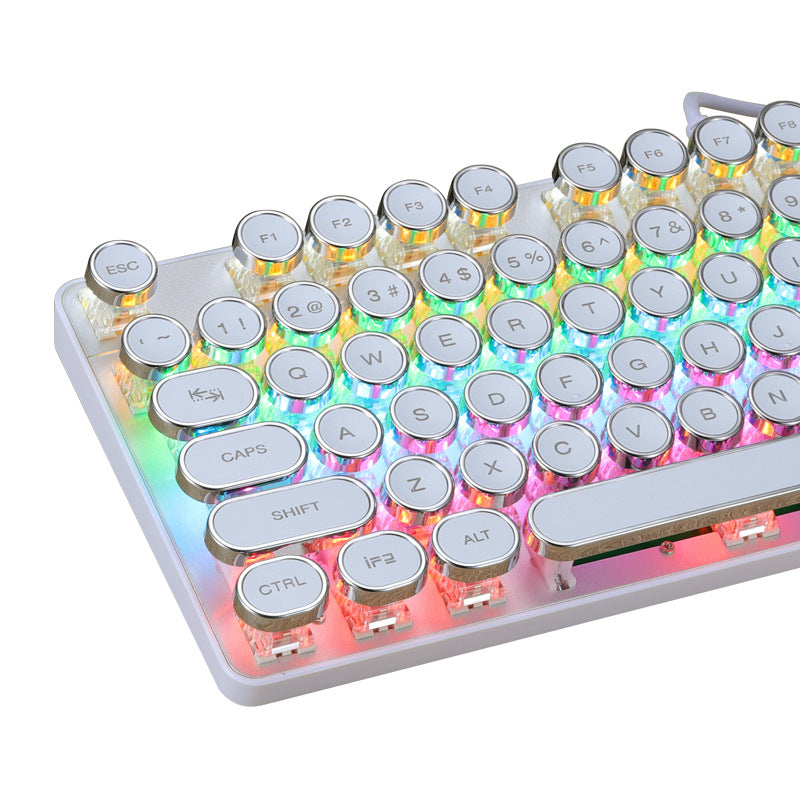 Meishang e-family 917 punk mechanical keyboard 87-key gaming keyboard office keyboard aliexpress ebay amazon