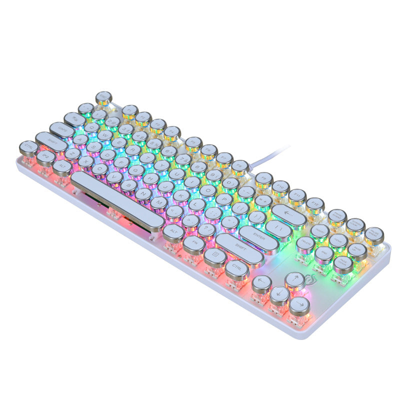 Meishang e-family 917 punk mechanical keyboard 87-key gaming keyboard office keyboard aliexpress ebay amazon