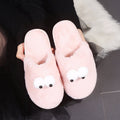 New arrivalcouplewinter cotton slippers flat heel heattech cartoon indoor and outdoor home cotton shoes all-inclusive cotton slippers wholesale