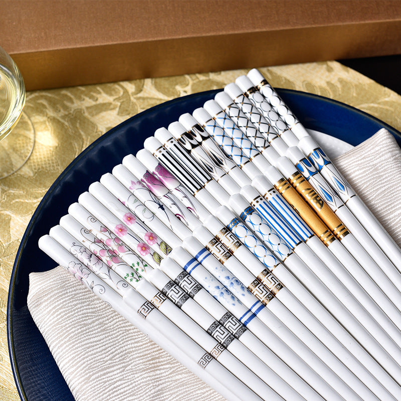 Floral ceramic source factory: ceramic gifts, chopsticks, tableware, chopsticks, ceramic chopsticks, household dinnerware sets - wholesale