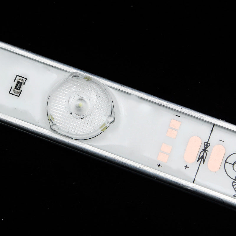 LED light source diffuse reflection light strip low voltage light strip waterproof lens ultra-thin advertising light box display cabinet hard light strip