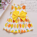 Girls' princess dress - original overstock, floral print sundress, korean style formal dress - wholesale available