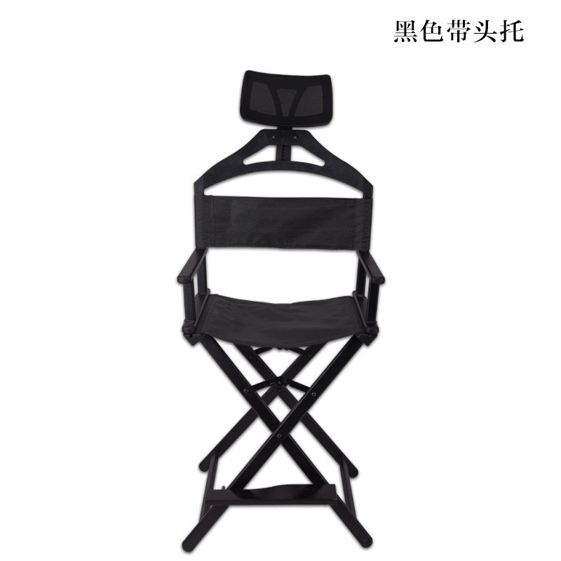 Aluminum alloy portable folding director chair studio crew follow makeup beauty makeup chair outdoor leisure chair manufacturers wholesale