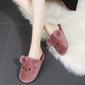2024 cartoon cute puppy winter new adult men's and women's family matching cotton slippers couple's home cotton slippers