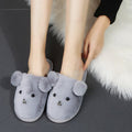 2024 cartoon cute puppy winter new adult men's and women's family matching cotton slippers couple's home cotton slippers