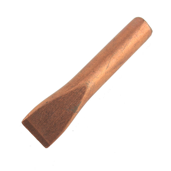 500W high-power copper head soldering iron nozzle, straight and flat copper head soldering iron head, special for gun type electric soldering iron