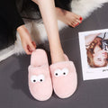 New arrivalcouplewinter cotton slippers flat heel heattech cartoon indoor and outdoor home cotton shoes all-inclusive cotton slippers wholesale