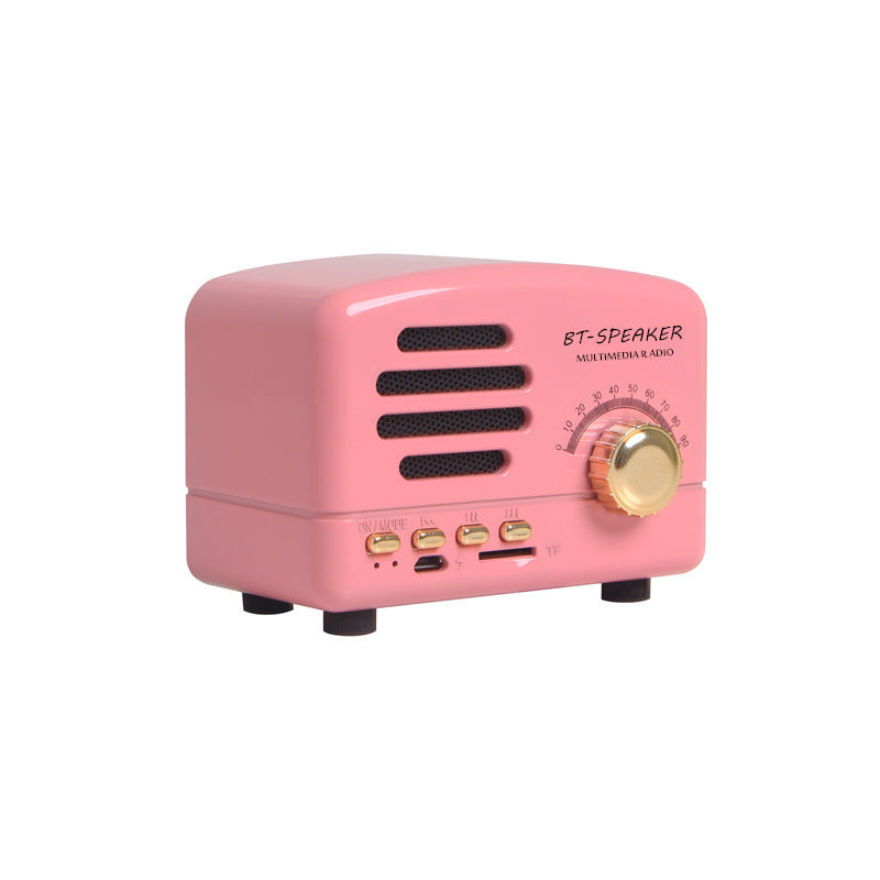 Wireless bluetooth mini speaker retro speaker subwoofer nostalgic cute creative portable little prince speaker bt01