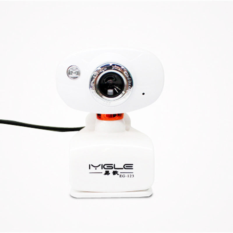 high-definition clip usb computer camera, driver-free computer built-in microphone, online class live video head