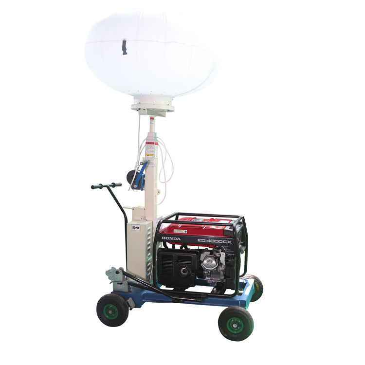 Hand push lighting cart mobile lighthouse type 7 meters 9 meters lighting 100 meters range lifting overtime lighting