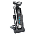 4d shaver - fully washable, rechargeable, triple-blade razor with long-lasting motor, waterproof, and body washable