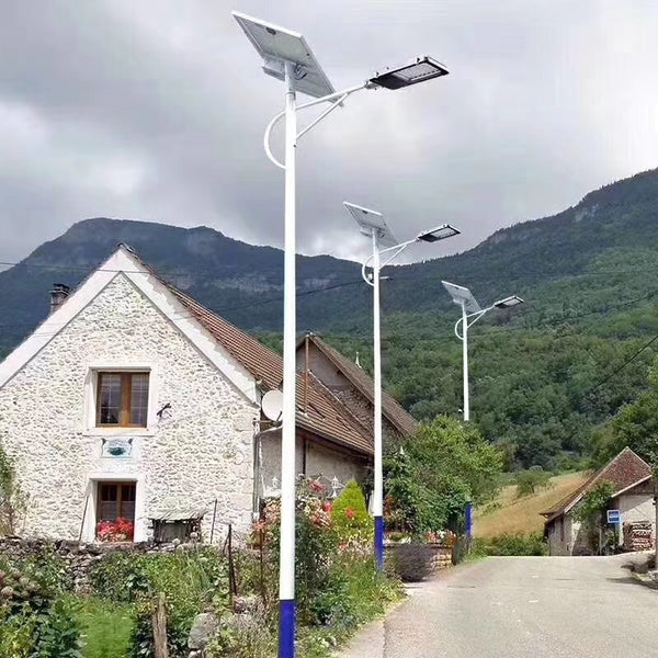 Super bright outdoor waterproof new rural solar street light human body induction light garden light integrated street light landscape light
