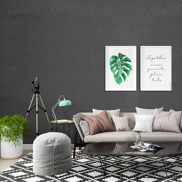 Wallpaper Self-adhesive diatom mud pattern wallpaper Bedroom living room background wall Solid color decorative renovation sticker 3D waterproof wall sticker