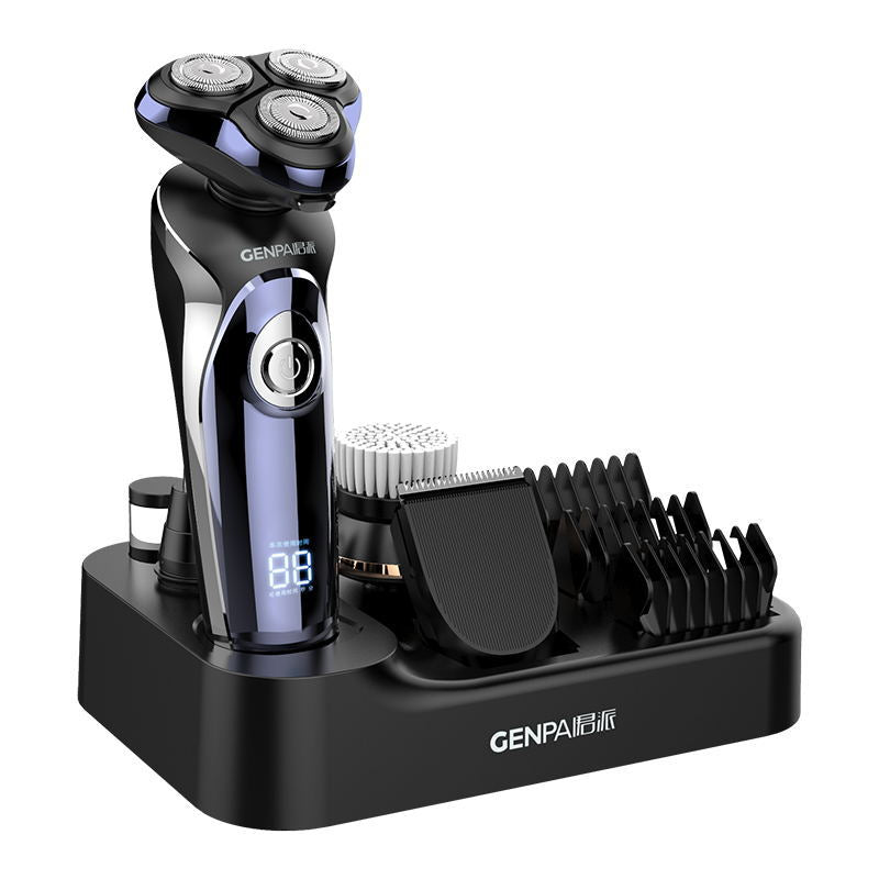 Gift multifunctional electric shaver men rechargeable full body washable shaving knife grooming suit collection customized