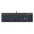 Meishang e-family hjk900 punk mechanical keyboard 104-key metal backlit computer wired keyboard anti-ghosting cross-border