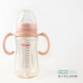 Babycare authentic ppsu baby bottle - drop-resistant, with handles, straw, wide neck, newborn & infant bottle, big kid supplies