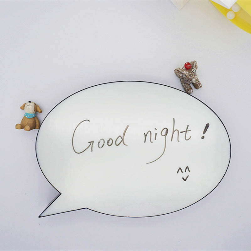 Factory direct sales DIY creative Q-type handwritten LED light box confession proposal birthday decorative light erasable light box