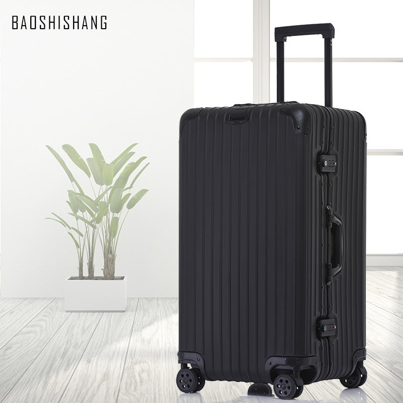 oversized 32-inch all-aluminum magnesium alloy sports trolley case, suitcase 30-inch 29-inch hard case, metal box wholesale
