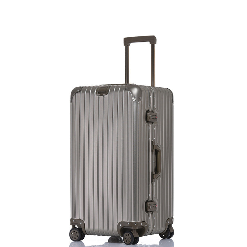 oversized 32-inch all-aluminum magnesium alloy sports trolley case, suitcase 30-inch 29-inch hard case, metal box wholesale