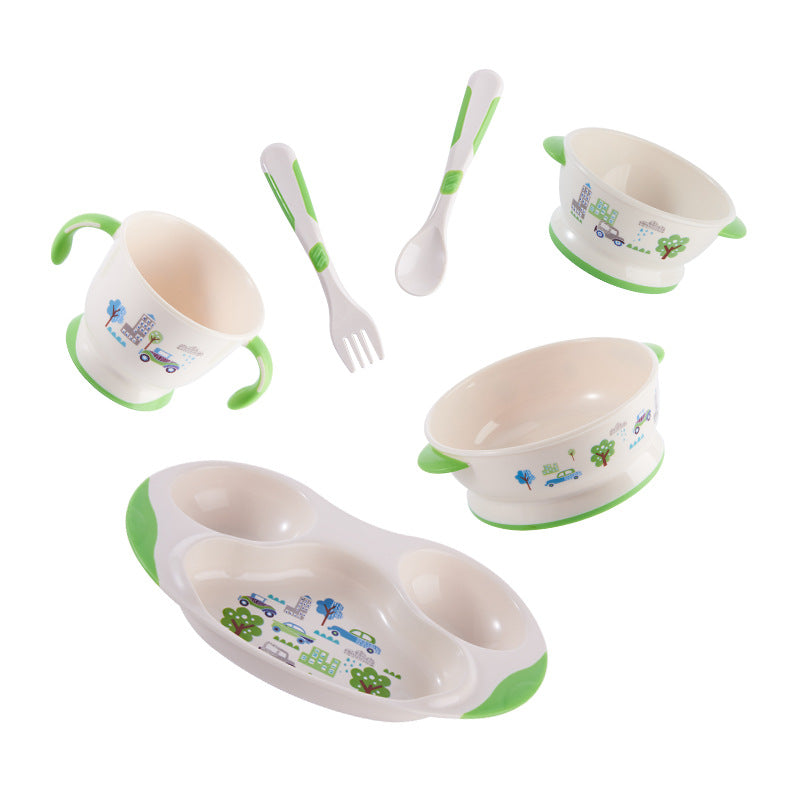 Bao hui manufacturer baby dinnerware set - bowl, spoon, and fork set - oem, odm, private label manufacturing, export trade