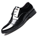 2021 new men's business formal leather shoes, pointed toe lace-up casual shoes, plus size men's footwear, dropshipping available