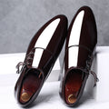 New pointed-toe leather dress shoes for men - business formal, glossy casual shoes, plus sizes available, wedding shoes, dropshipping available
