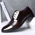 2021 new men's business formal leather shoes, pointed toe lace-up casual shoes, plus size men's footwear, dropshipping available