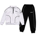 Boys' spring outfit set: new  styles for mid-to-large children - stylish and trendy two-piece tracksuit for boys, perfect for spring and autumn