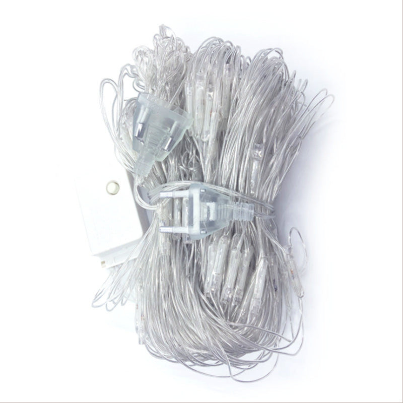 Factory wholesale engineering lighting net lights holiday lights gypsy wedding Christmas decoration fishing net led lights string lanterns