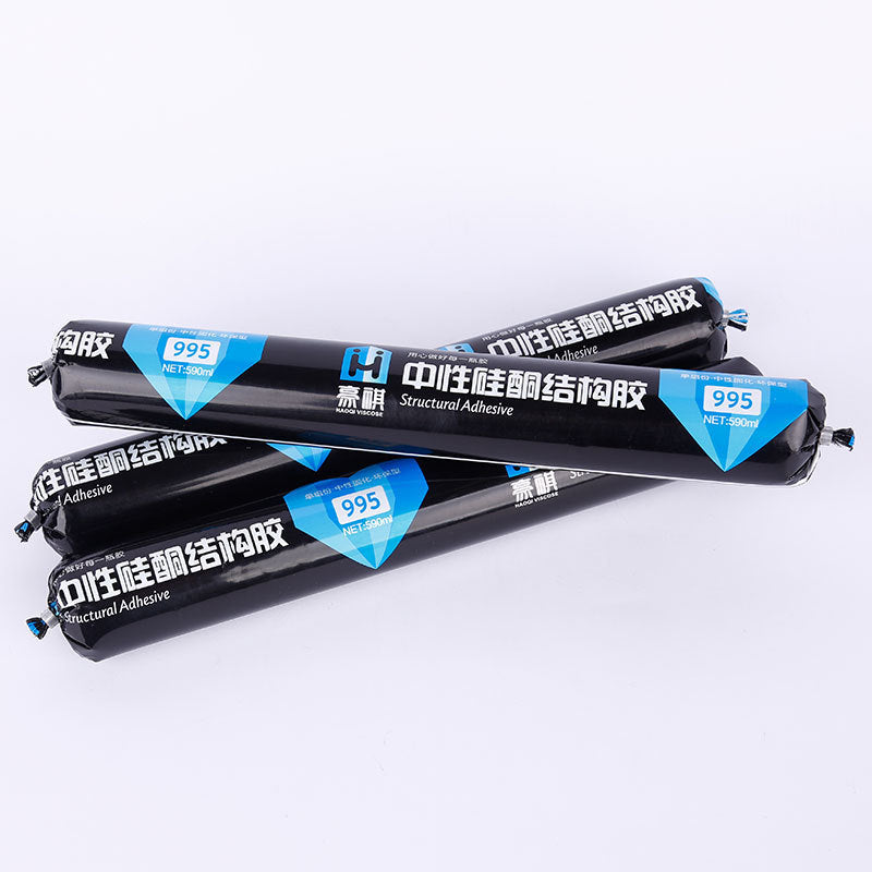 995 neutral silicone weathering structural glue, aluminum-plastic doors and windows stone interior decoration sealant spot wholesale