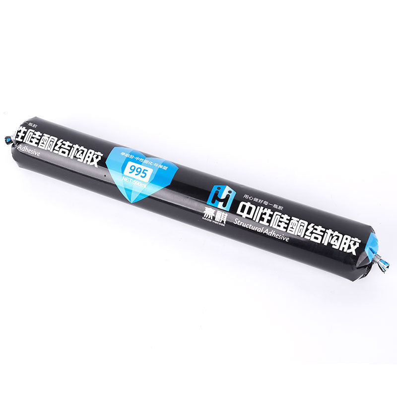 995 neutral silicone weathering structural glue, aluminum-plastic doors and windows stone interior decoration sealant spot wholesale