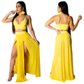 Aliexpress, ,  hot-selling summer women's fashion: european and american sexy camisole & chiffon skirt two-piece set