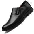 plus size48 business casual leather shoes men's slip-on loafers dad shoes all year round professional work shoes men's shoes