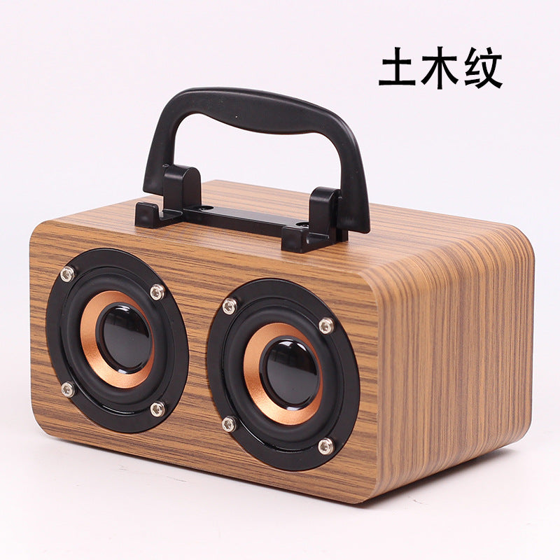 New wooden home bluetooth speaker, wireless bluetooth subwoofer for mobile phones, loud bass ft-4002 wireless bluetooth