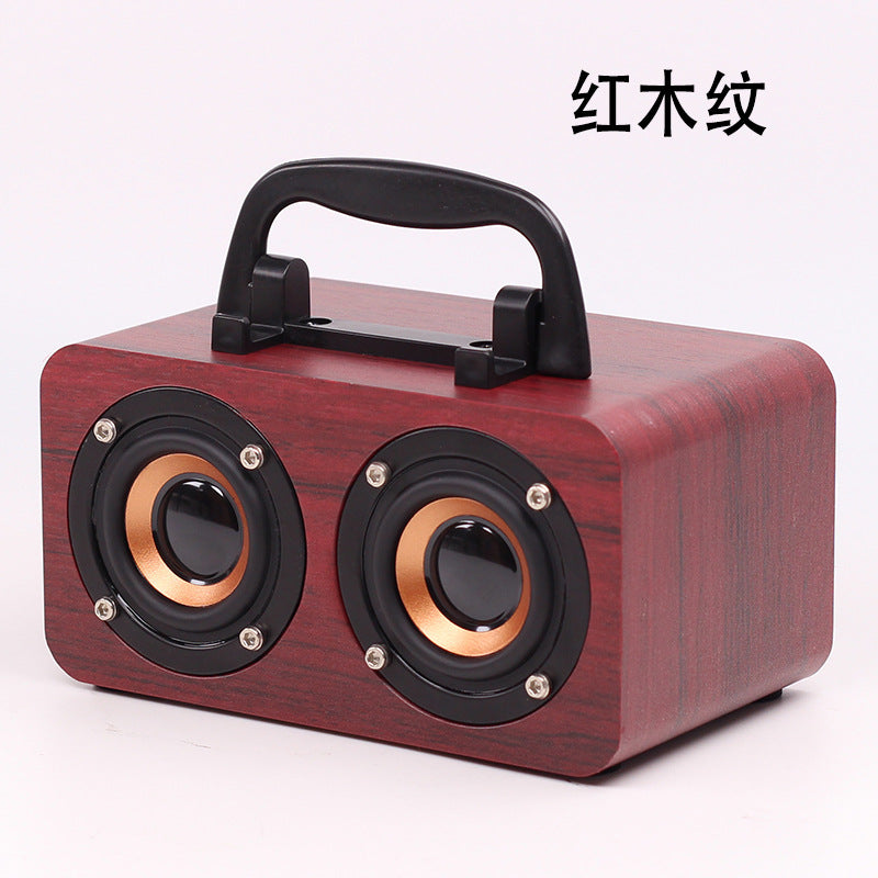 New wooden home bluetooth speaker, wireless bluetooth subwoofer for mobile phones, loud bass ft-4002 wireless bluetooth