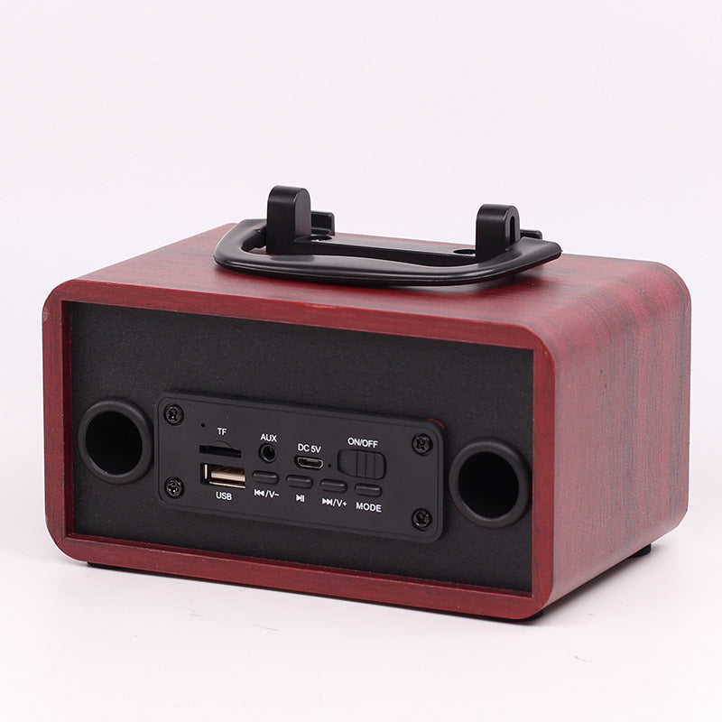 New wooden home bluetooth speaker, wireless bluetooth subwoofer for mobile phones, loud bass ft-4002 wireless bluetooth